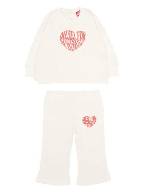 Diesel Kids بدلة رياضية بنقش قلب