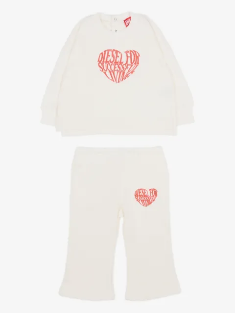 Diesel Kids heart-motif tracksuit