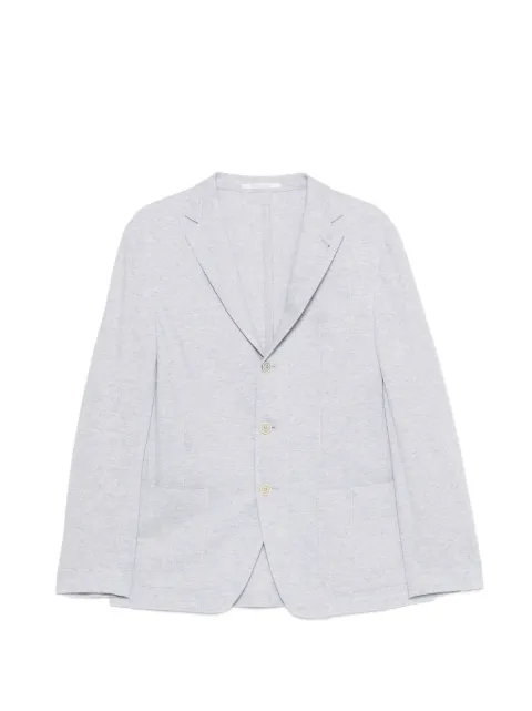 Eleventy buttoned pinstripe blazer