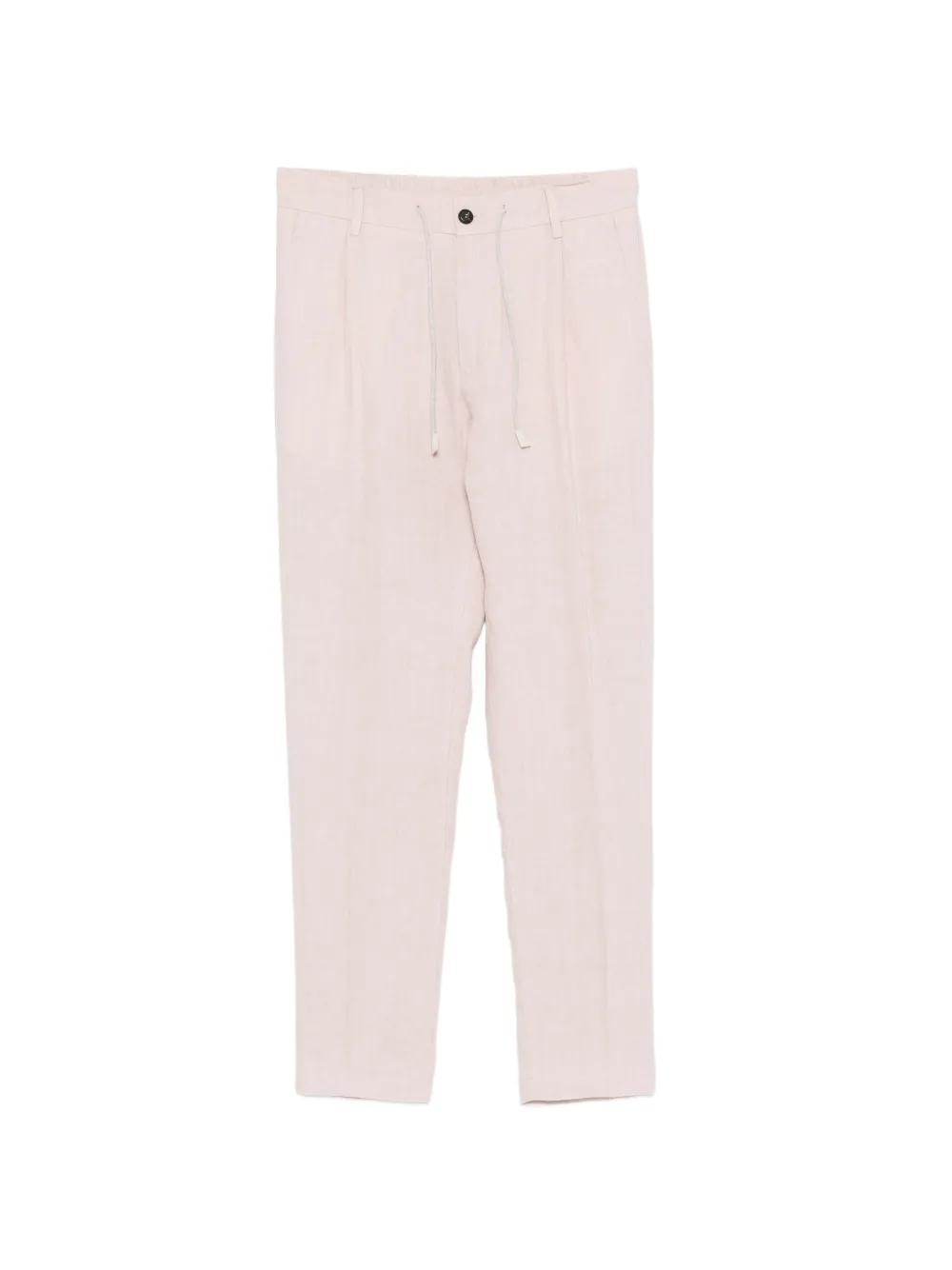 Eleventy drawstring pleated trousers - Toni neutri