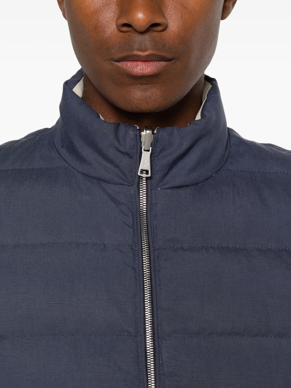 Eleventy Omkeerbare bodywarmer Blauw