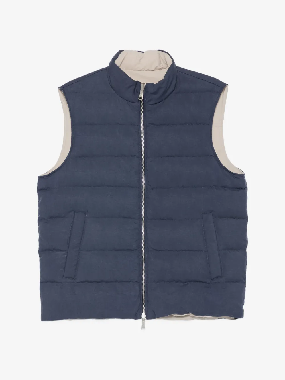 Eleventy Wendbare Steppweste | Blau | Image 1