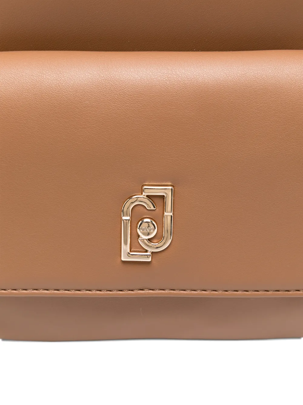  Liu Jo Logo-plaque Backpack - Brown 