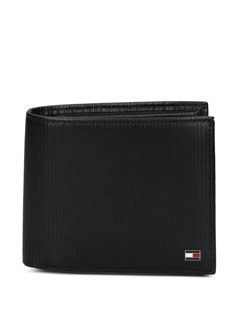 Tommy Hilfiger cartera tejida de canalé | negro | Image 1