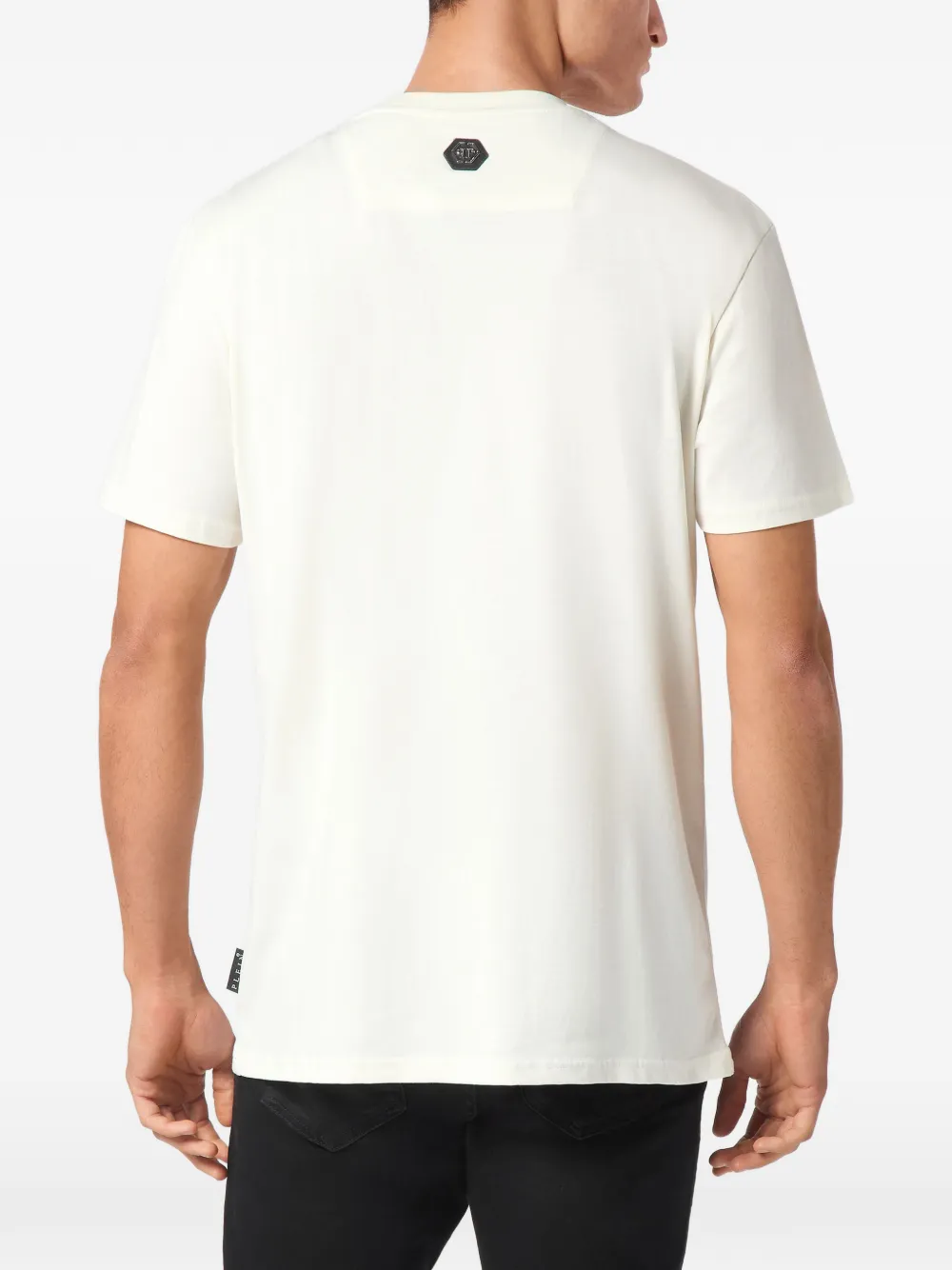 Philipp Plein Pegasus T-shirt met print Beige
