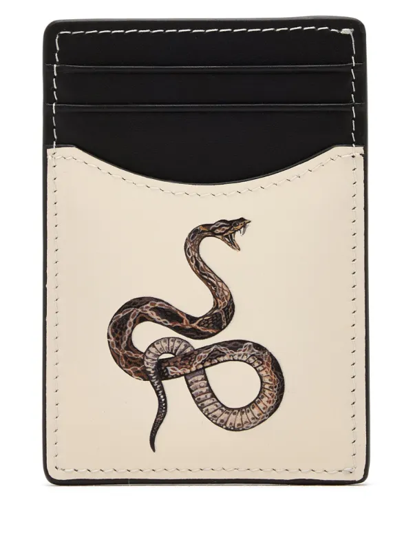 DUKE & DEXTER Dean Snake カードケース | ニュートラル | FARFETCH JP