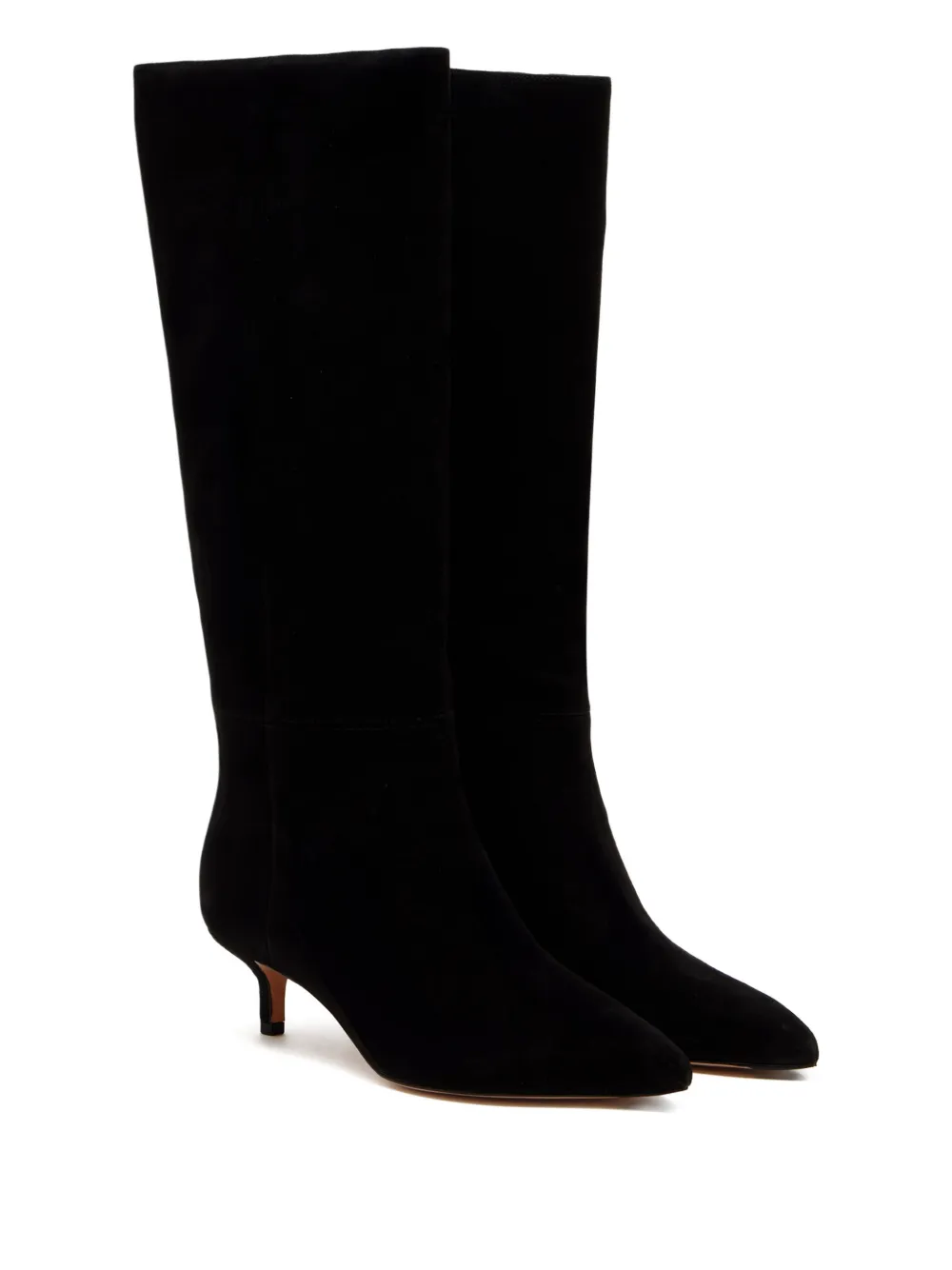 Veronica Beard Lisa suède laarzen Zwart