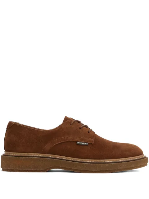Barbour zapatos derby con plataforma y agujetas