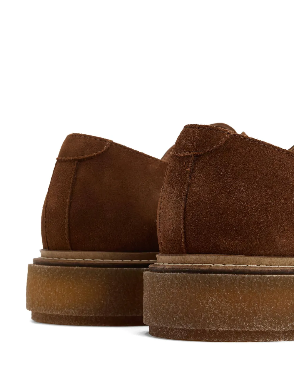 Barbour Derby veterschoenen met plateauzool Bruin