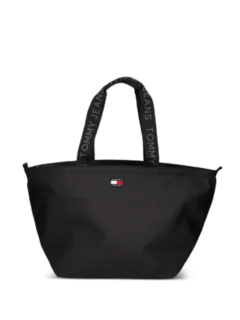 Tommy Jeans logo-patch tote bag