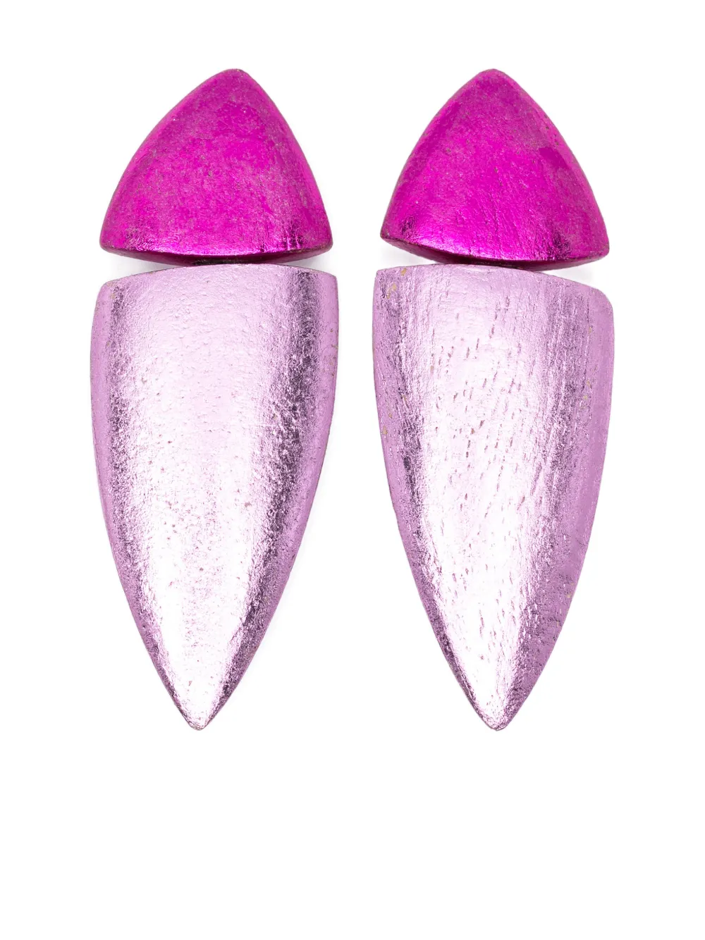 Monies Fira two-tone earrings | Silver | Image 1