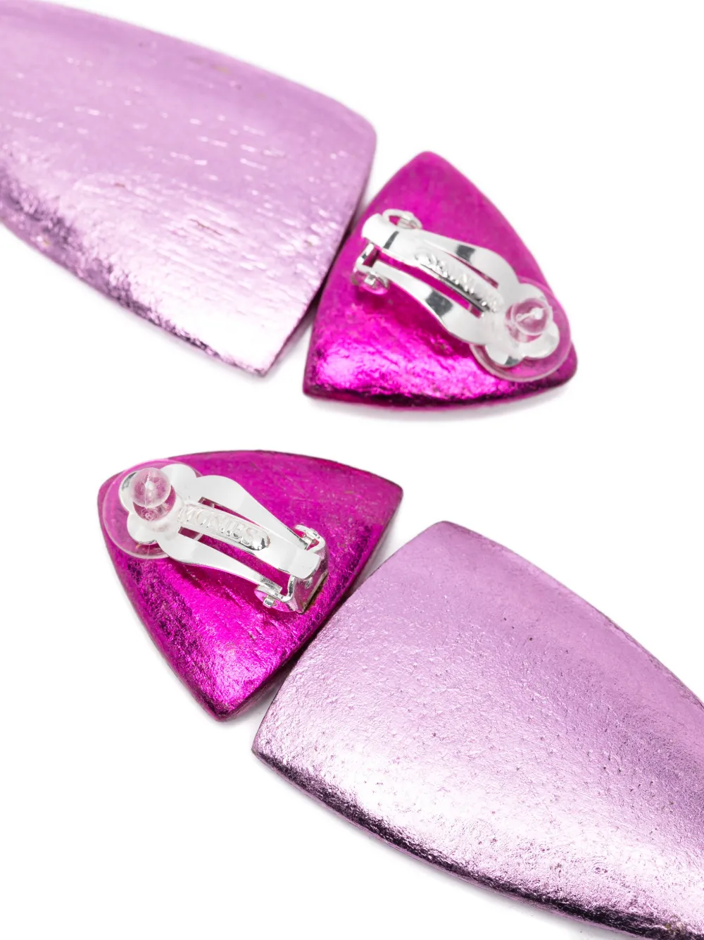 Monies Fira two-tone earrings - Zilver