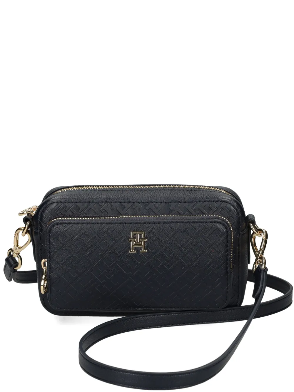 Tommy Hilfiger Embossed Cross Body Bag In Orange