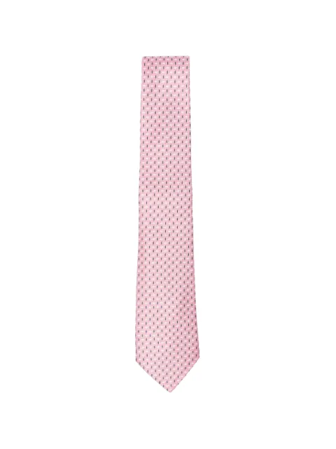 Canali geometric-pattern tie