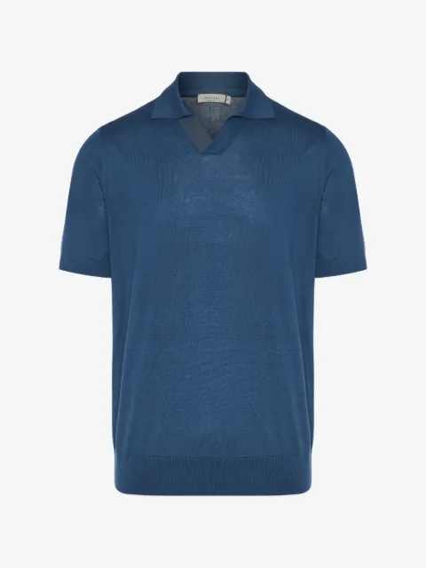 Canali collar polo shirt