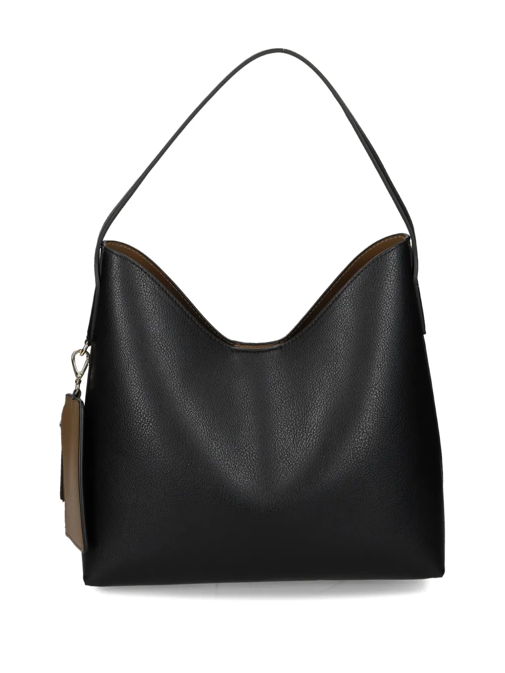 Tommy Hilfiger logo-plaque shoulder bag - Zwart