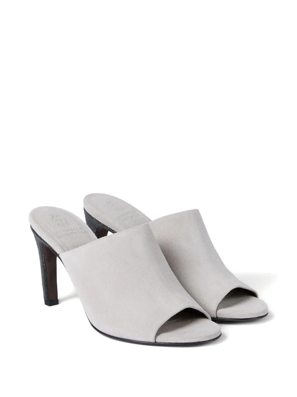 Brunello Cucinelli open-toe heels mules | Mules con tacón | Image 2