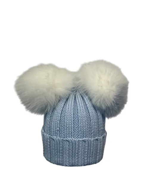 cuffie regina pompom beanie hat