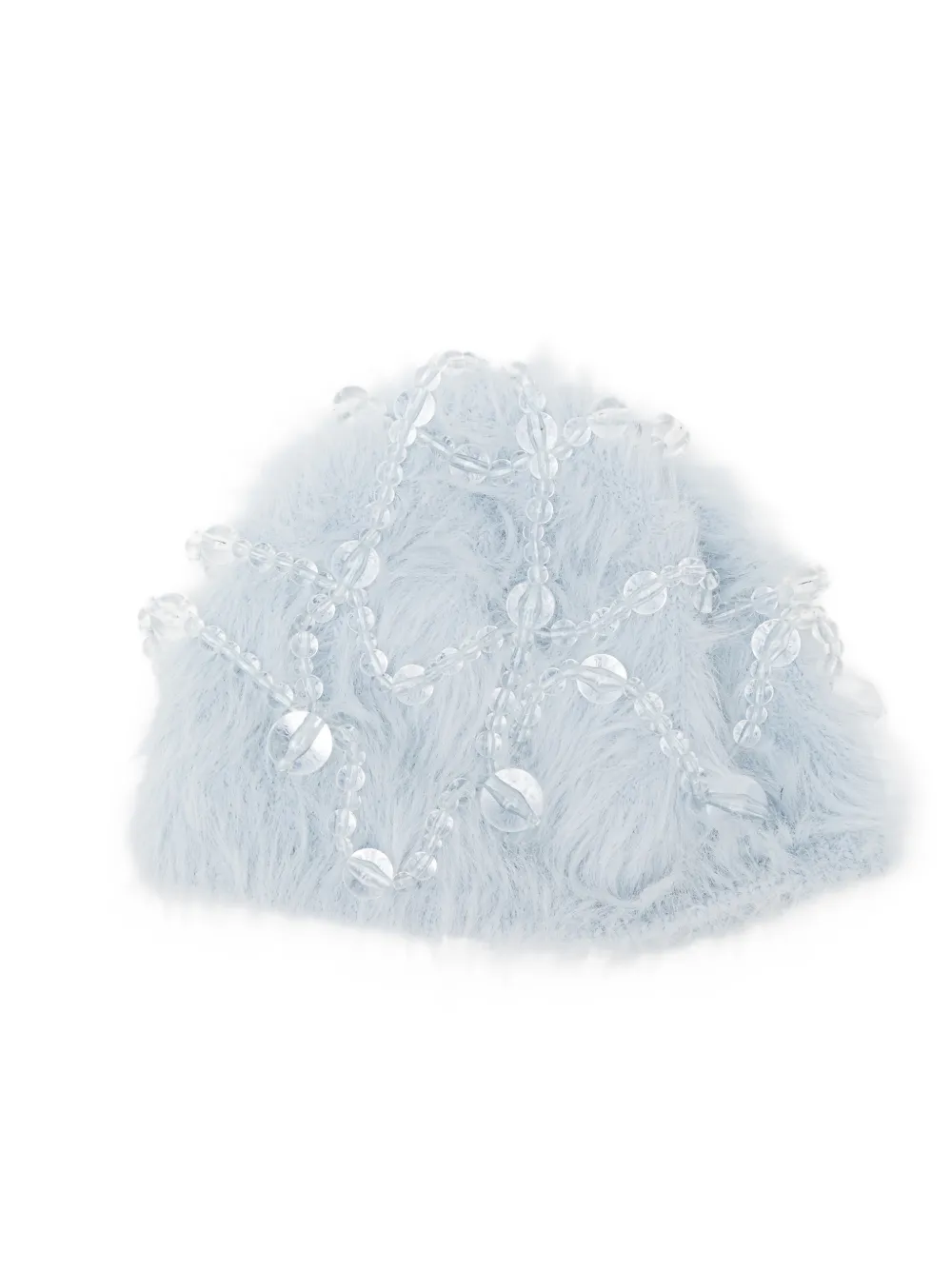 ROCKFISH x Susan Fang furry bubble hat - Blauw