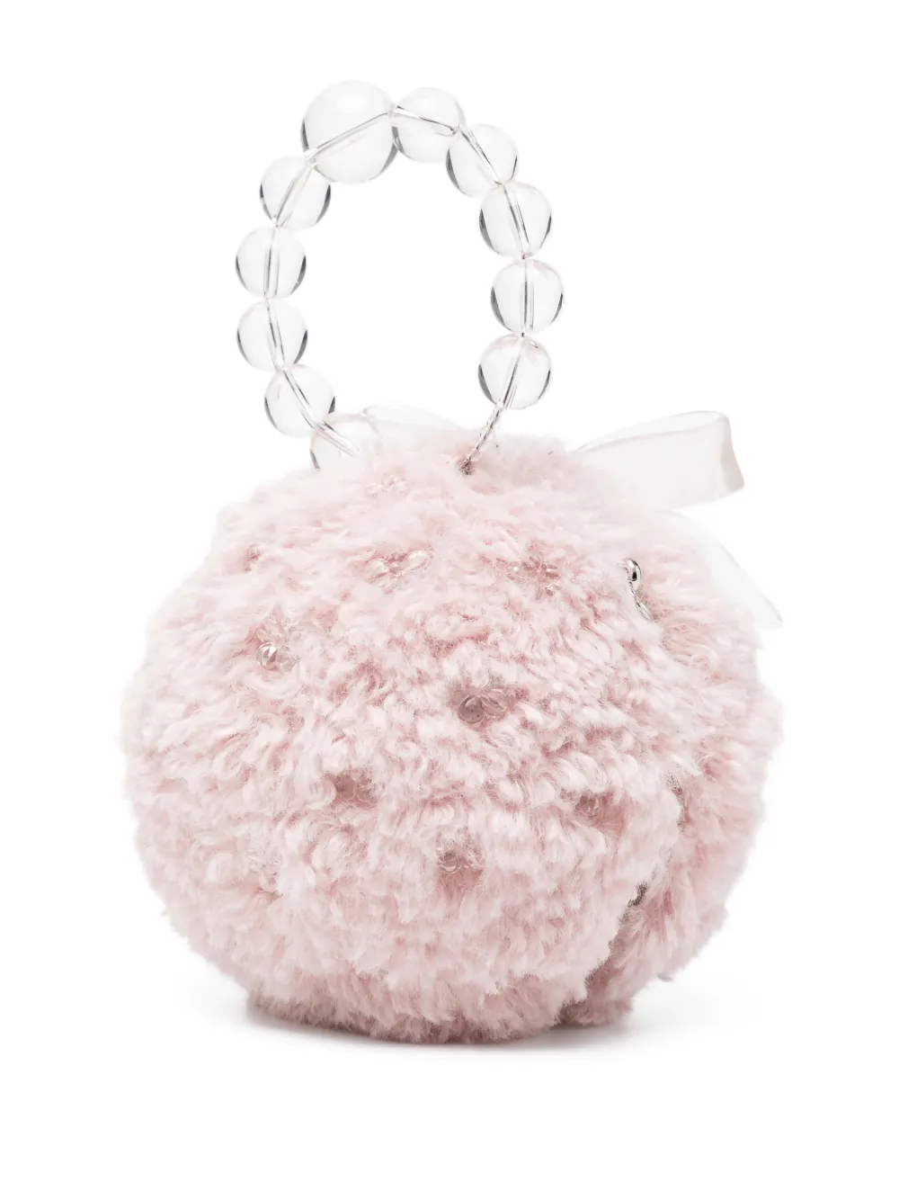  Rockfish X Susan Fang Furry Mini Bag - Pink 