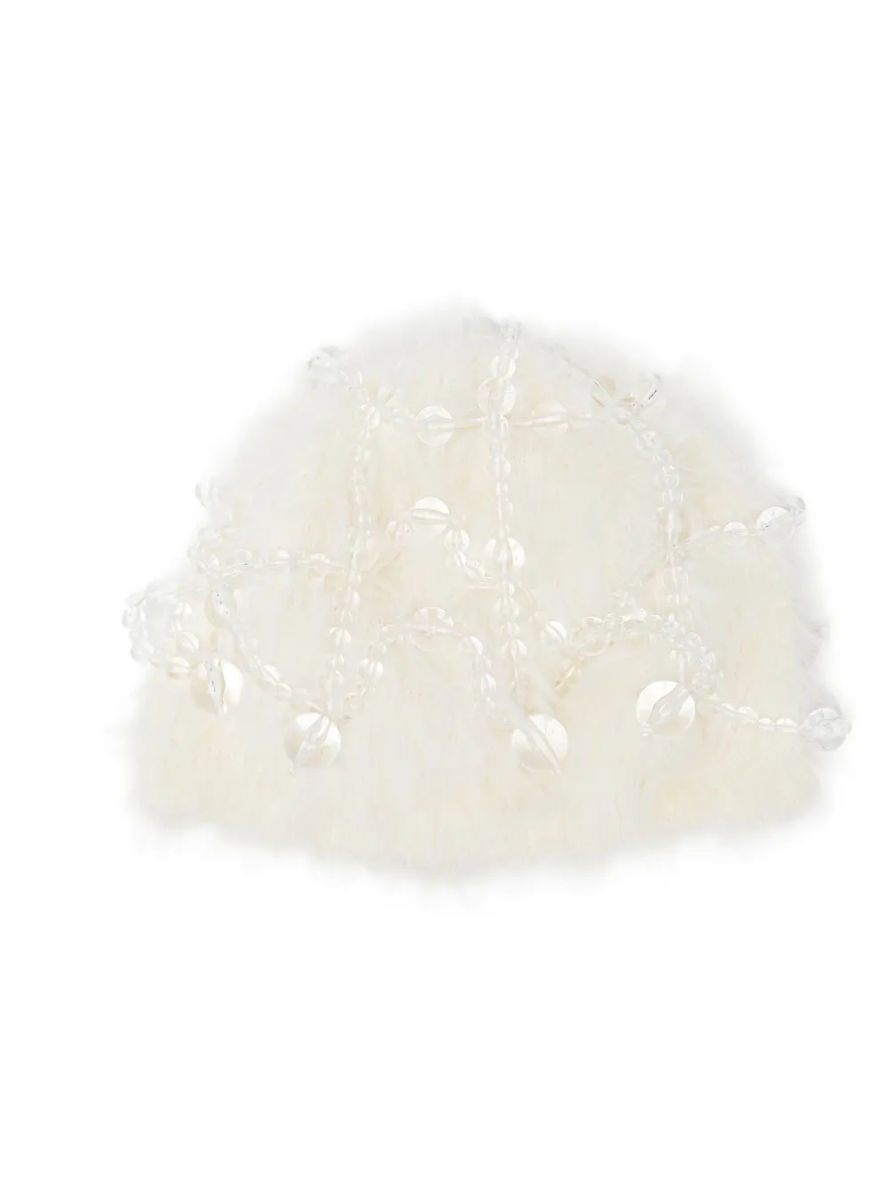 ROCKFISH x Susan Fang furry bubble hat - Toni neutri