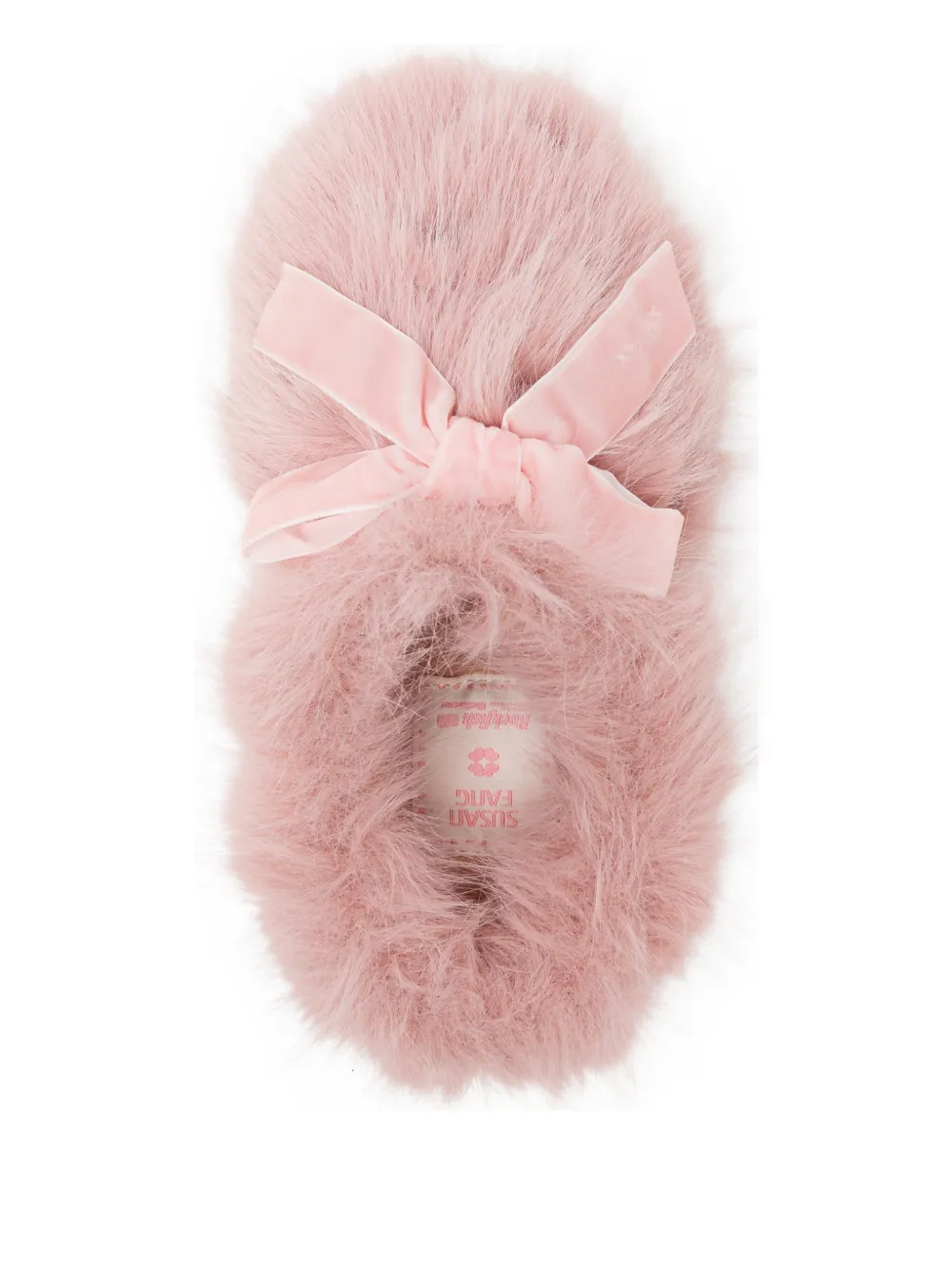 ROCKFISH x Susan Fang donzige muiltjes Roze