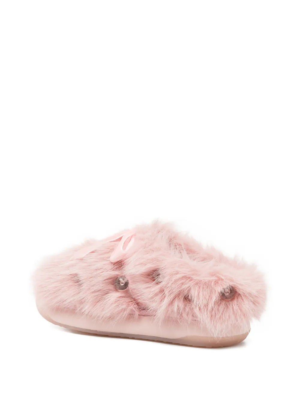 ROCKFISH x Susan Fang donzige muiltjes Roze