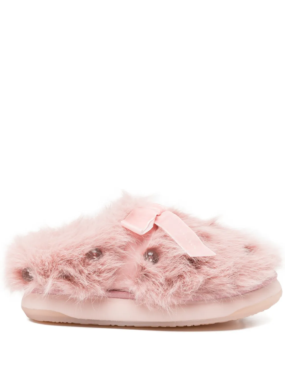 ROCKFISH x Susan Fang furry mules - Rosa