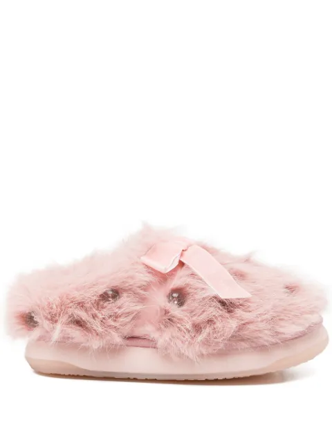 ROCKFISH x Susan Fang furry mules