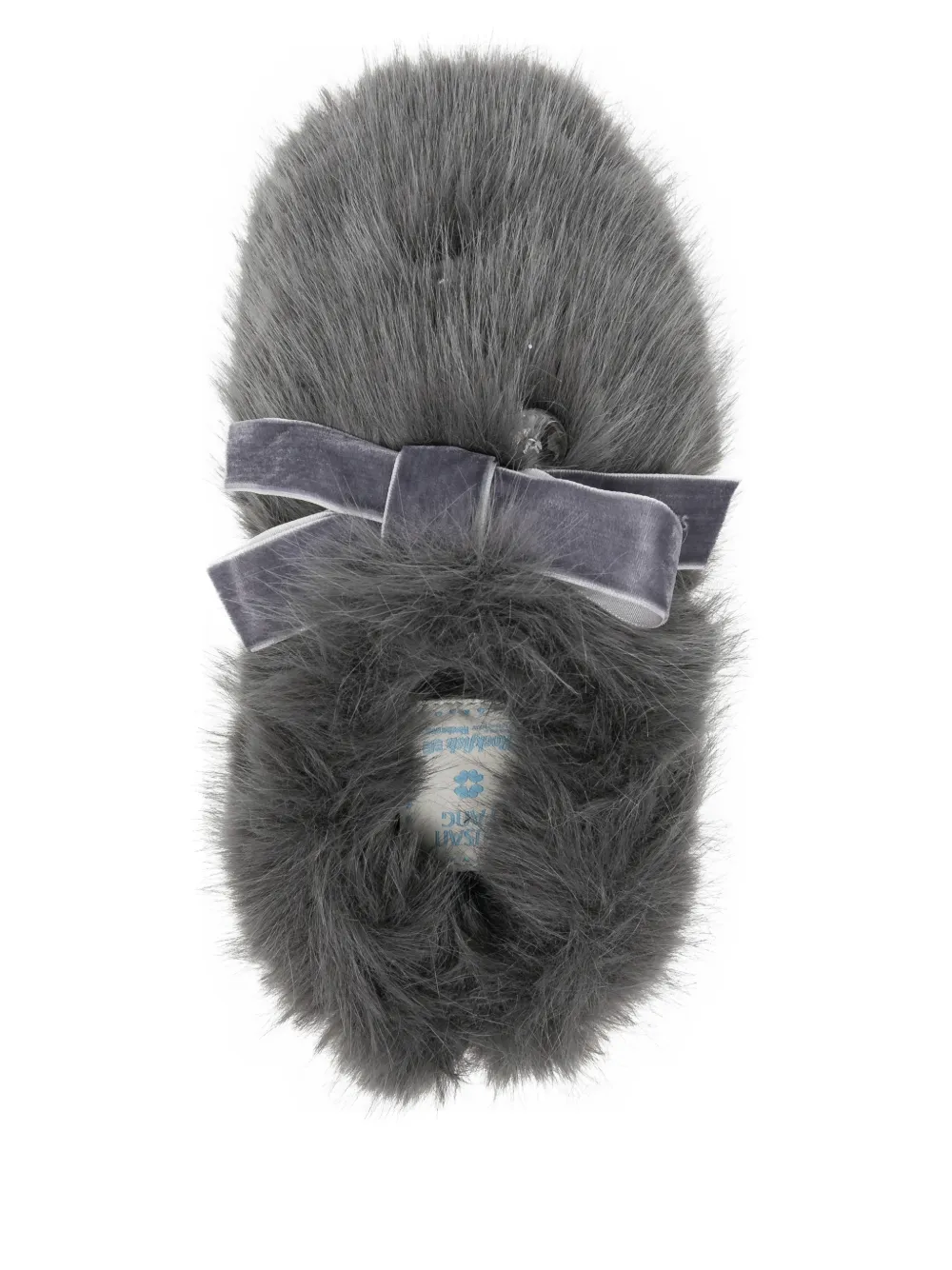 ROCKFISH x Susan Fang donzige muiltjes Grijs