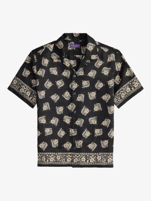 Ralph Lauren Purple Label print-detail shirt