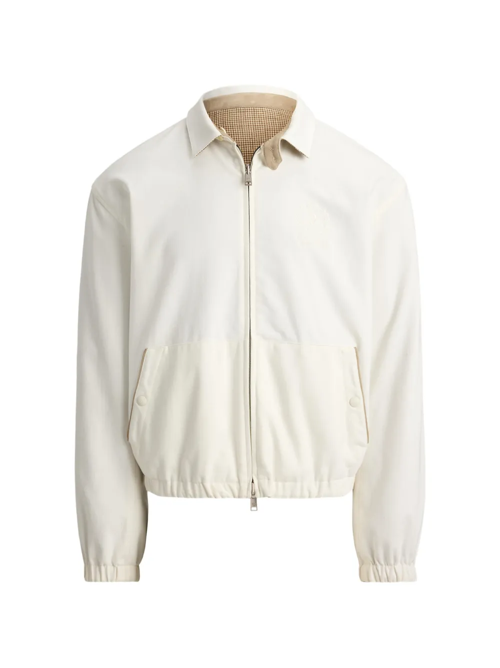 Ralph Lauren Purple Label Klassische Bomberjacke - Nude