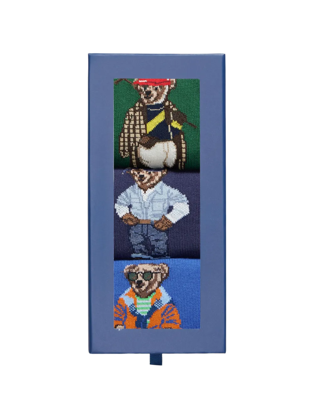  Polo Ralph Lauren Patterned Socks - Blue 