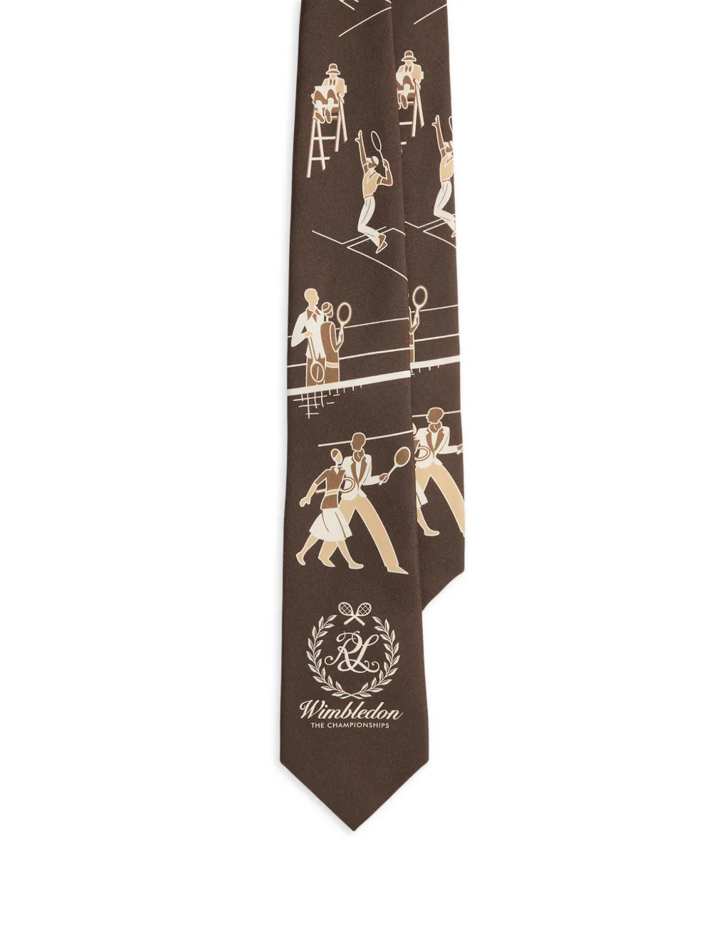 Ralph Lauren Purple Label Cravatta - Marrone