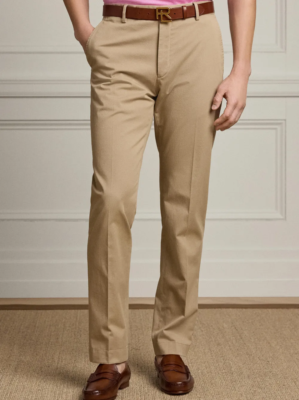 Ralph Lauren Purple Label Stretch chino Beige