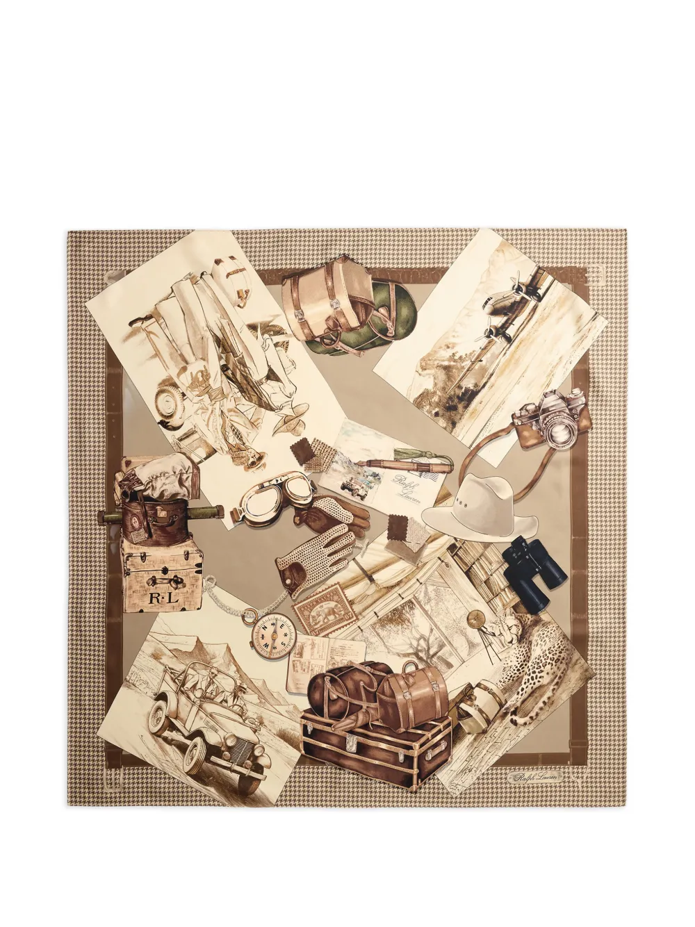 Ralph Lauren Purple Label Bandana con stampa - Toni neutri