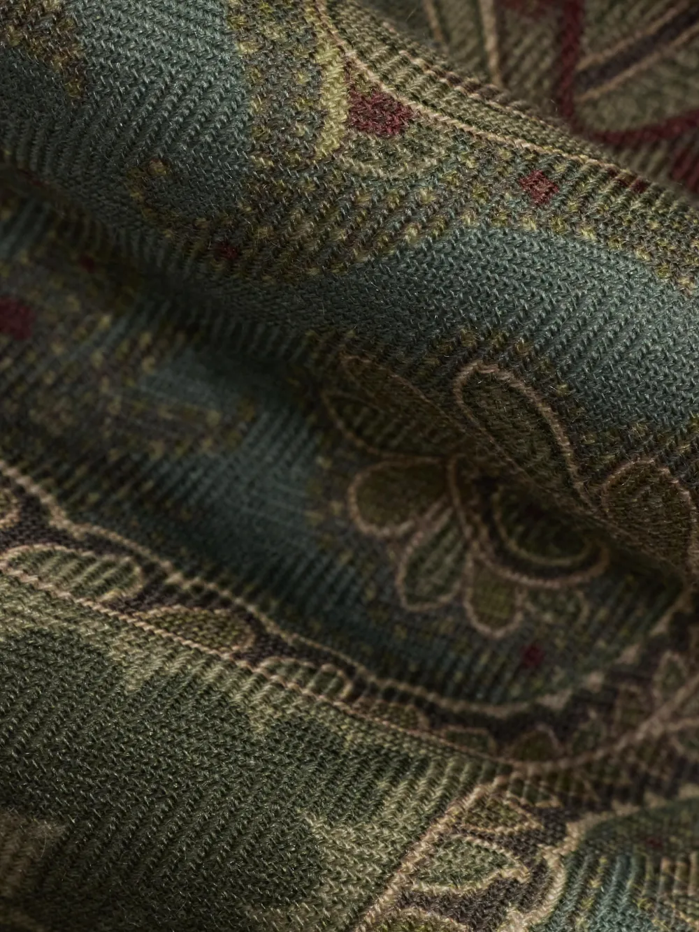 Ralph Lauren Purple Label Stropdas met paisley-print Groen
