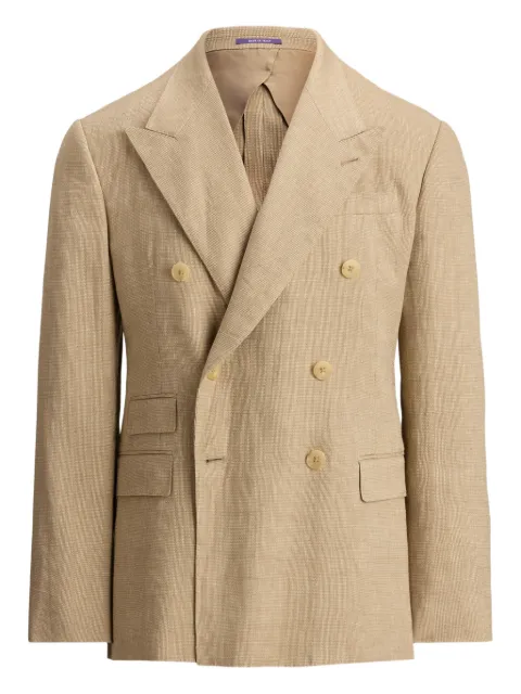Ralph Lauren Purple Label Blazer com abotoamento duplo