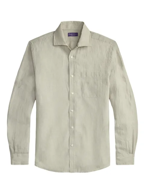 Ralph Lauren Purple Label long-sleeve pocket shirt