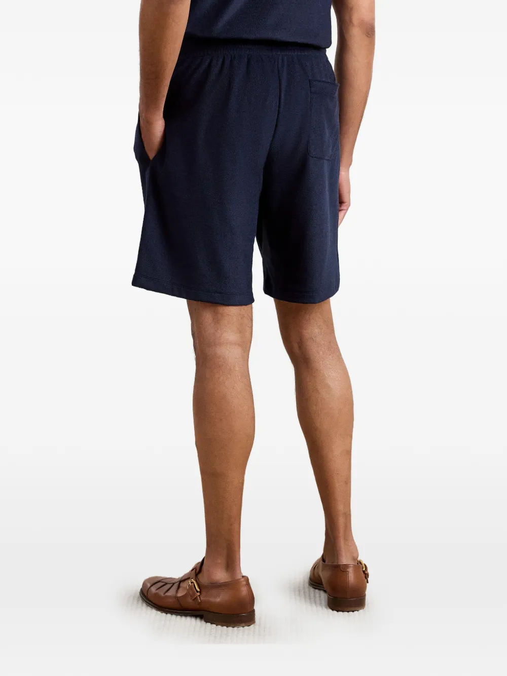 Ralph Lauren Purple Label Shorts met trekkoord Blauw