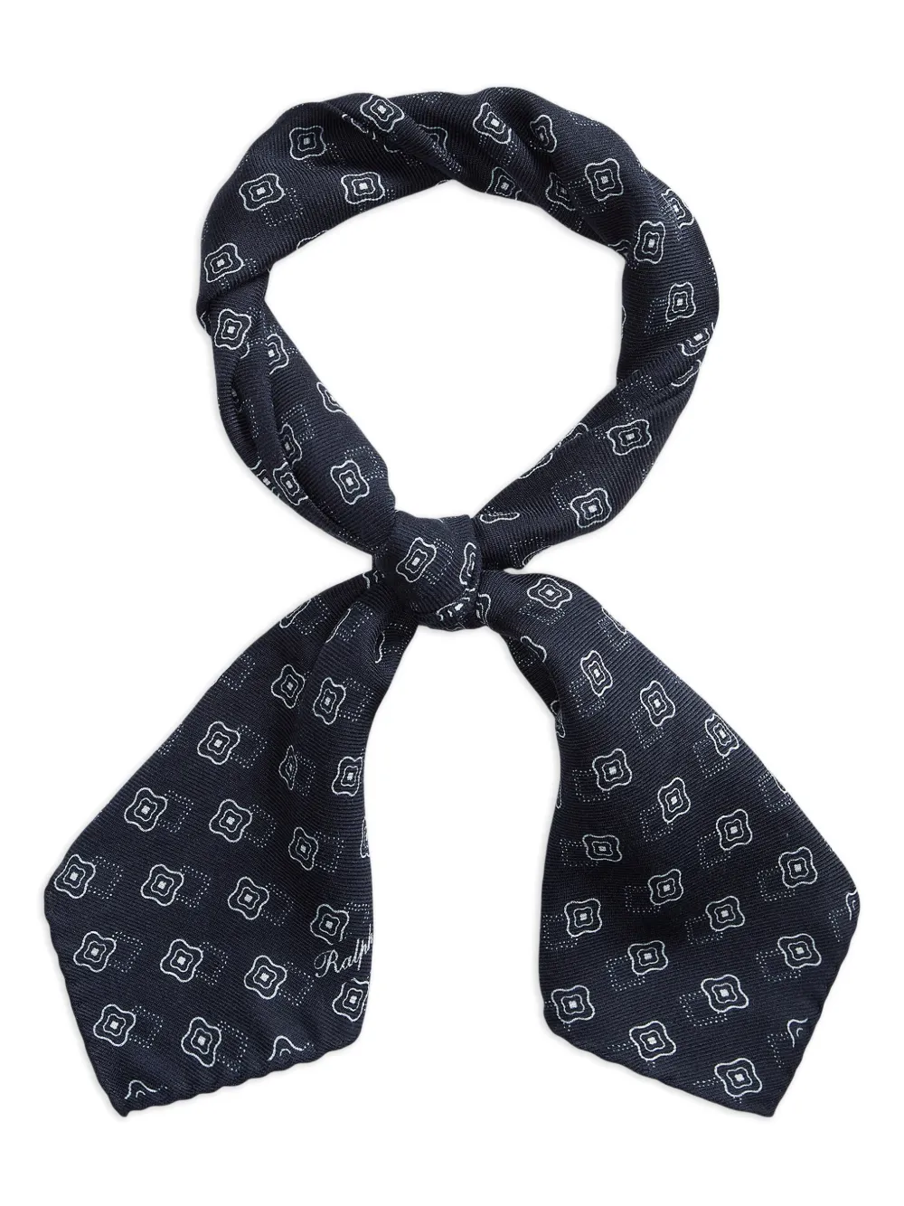 Ralph Lauren Purple Label Foulard con stampa - Blu