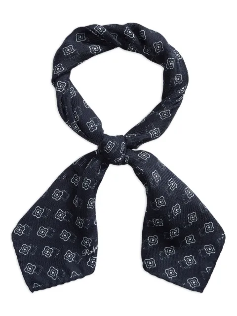 Ralph Lauren Purple Label printed foulard neckerchief