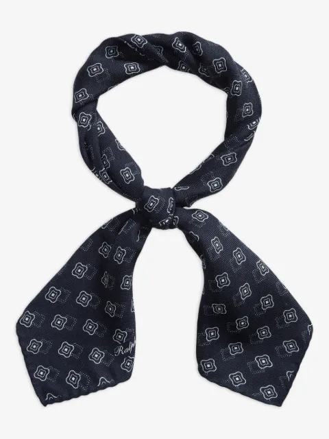 Ralph Lauren Purple Label tørklæde med tryk