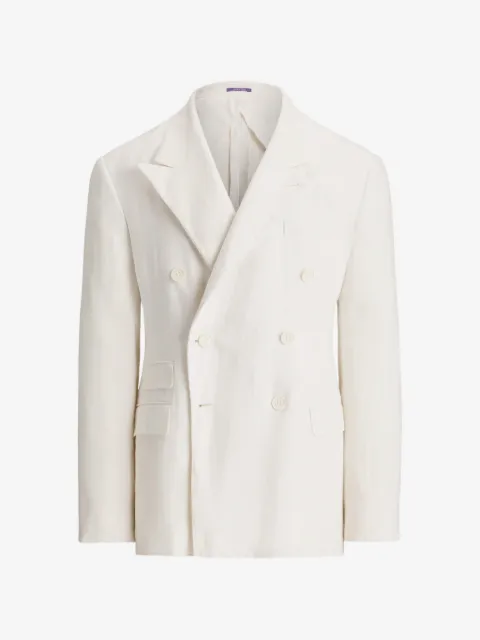 Ralph Lauren Purple Label double-breasted peak jacket