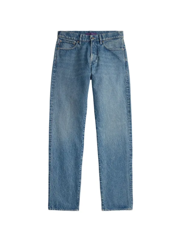 Ralph Lauren Purple Label Straight Five-pocket Jeans in Blue