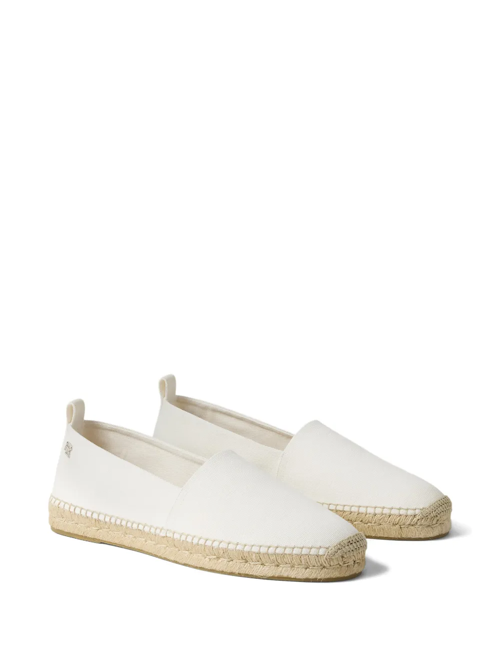 Ralph Lauren Purple Label Espadrilles met logoplakkaat Wit