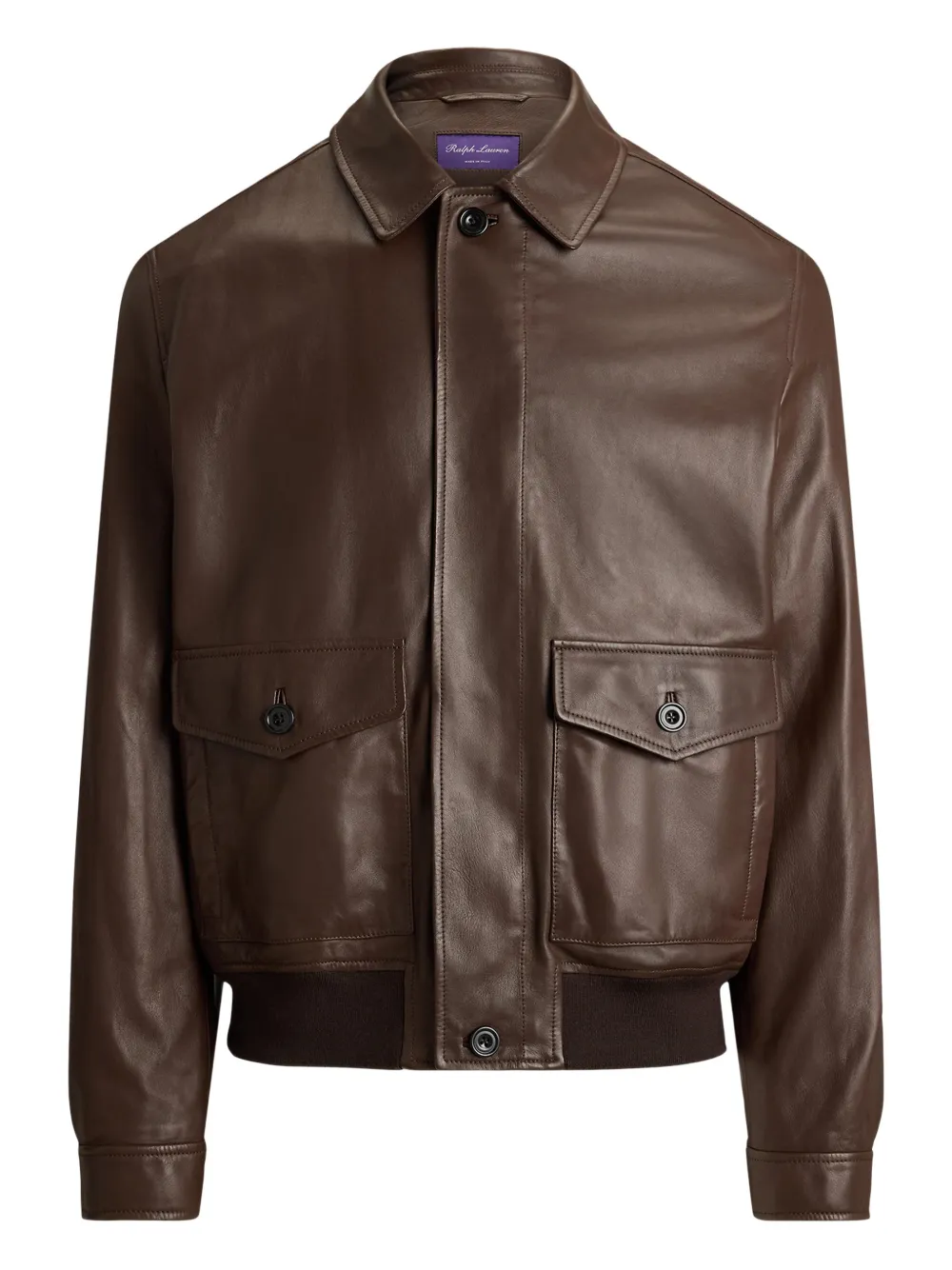 Ralph Lauren Purple Label Giacca Everett con bottoni - Marrone