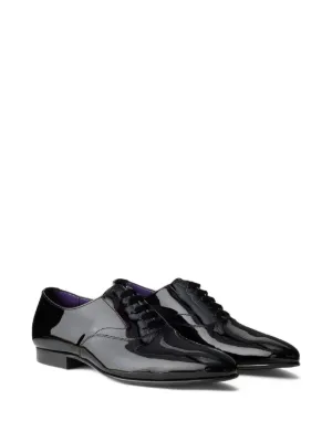ralph lauren purple label dress shoes Ralph Lauren Purple Label Brown Denver Burnished Oxford shoes in size 7.5 Italy