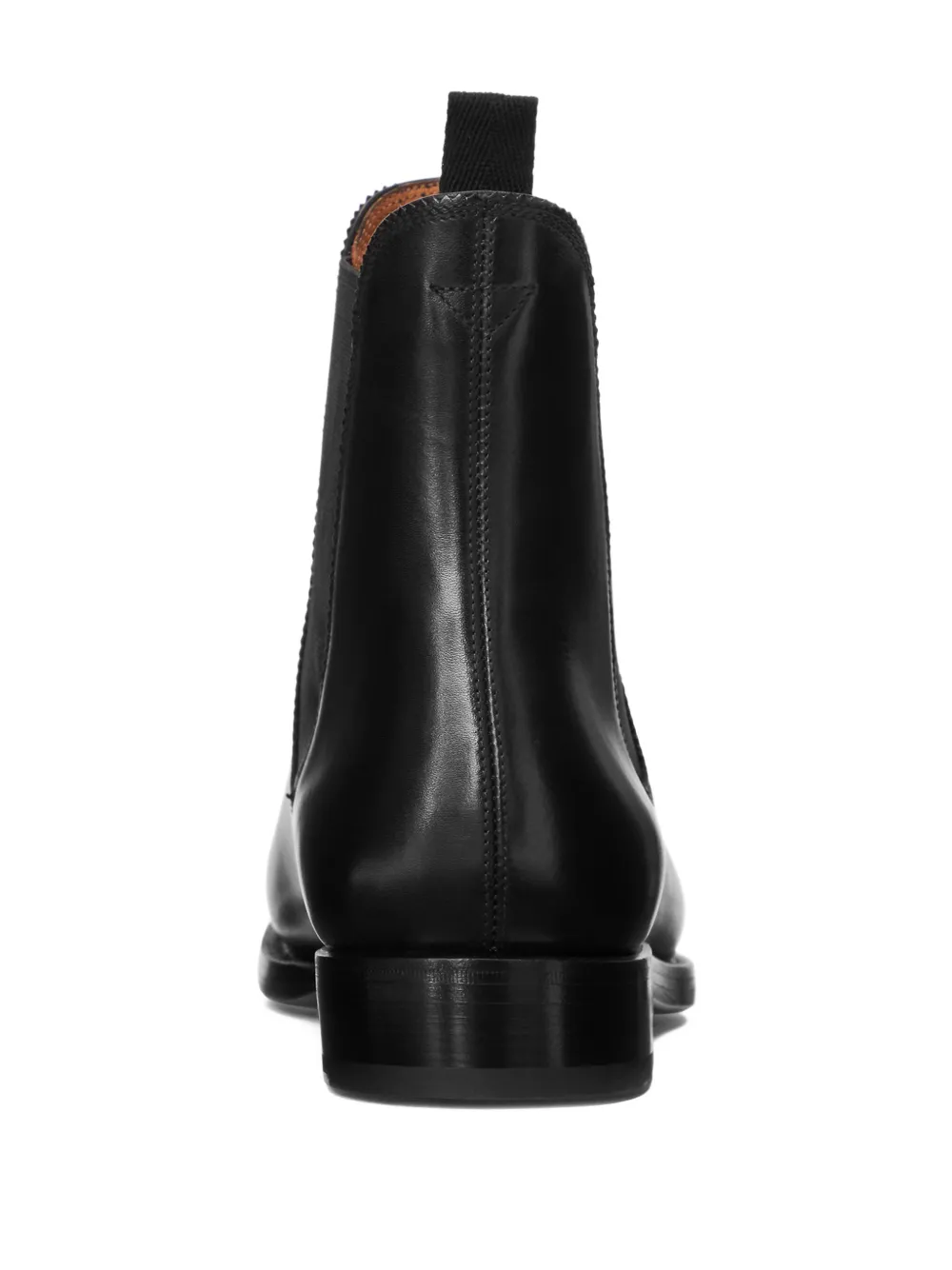 Ralph Lauren Purple Label Penfield kalfsleren Chelsea laarzen Zwart