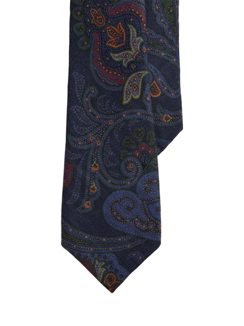 Ralph Lauren Purple Label Papillon con stampa paisley - Blu